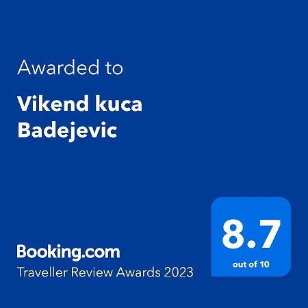 Etno Kuca Badejevic Villa Plavna Kültér fotó